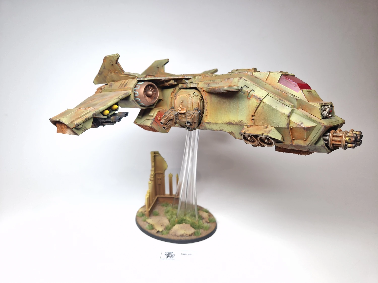 40k Fire Raptor Gunship (FW resin) TT+