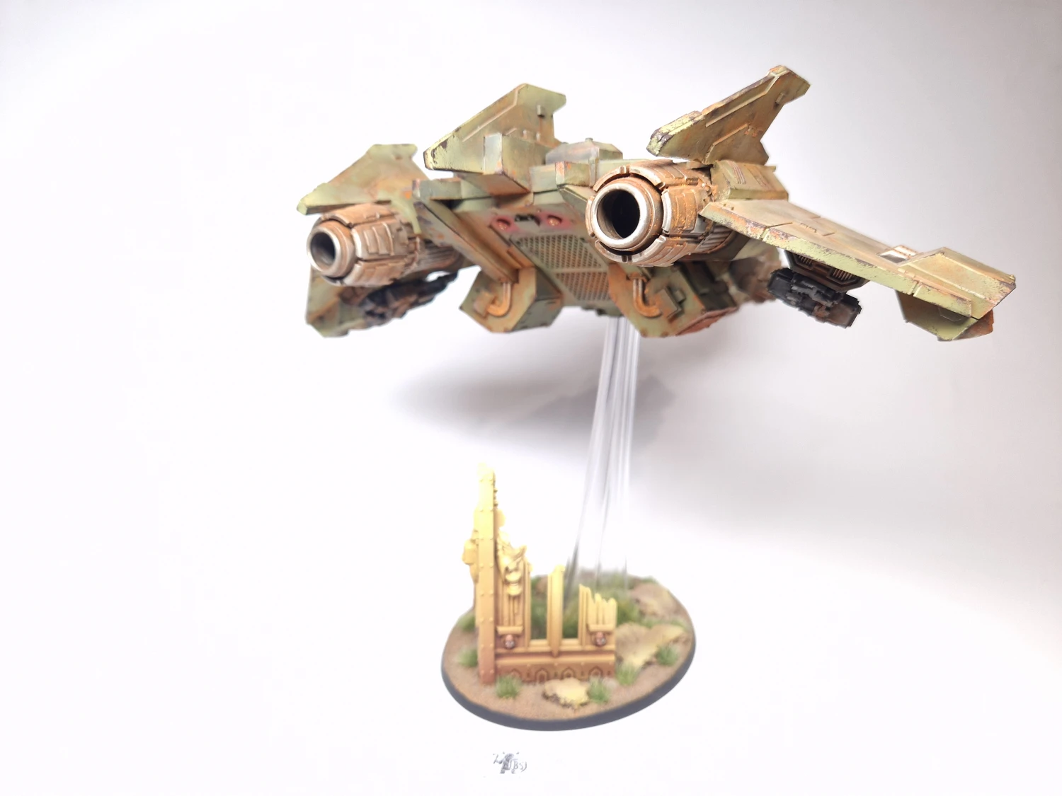 40k Fire Raptor Gunship (FW resin) TT+