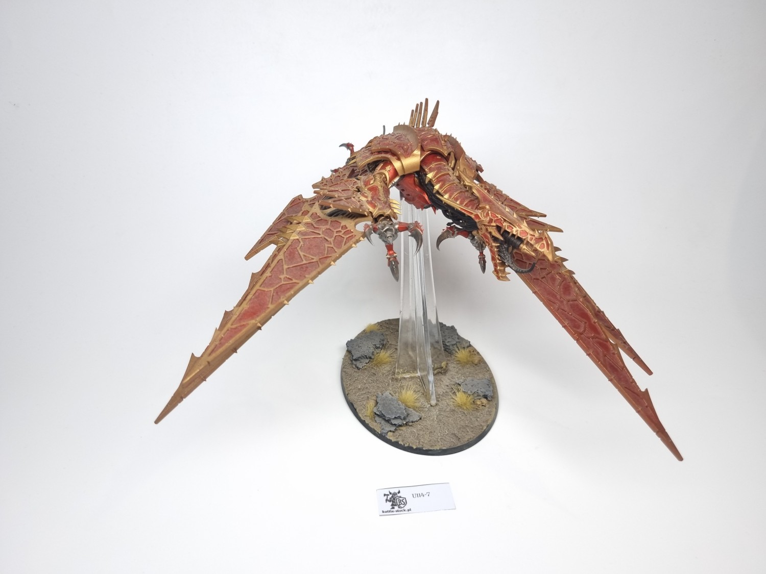 40k helldrake z uszkodzeniami