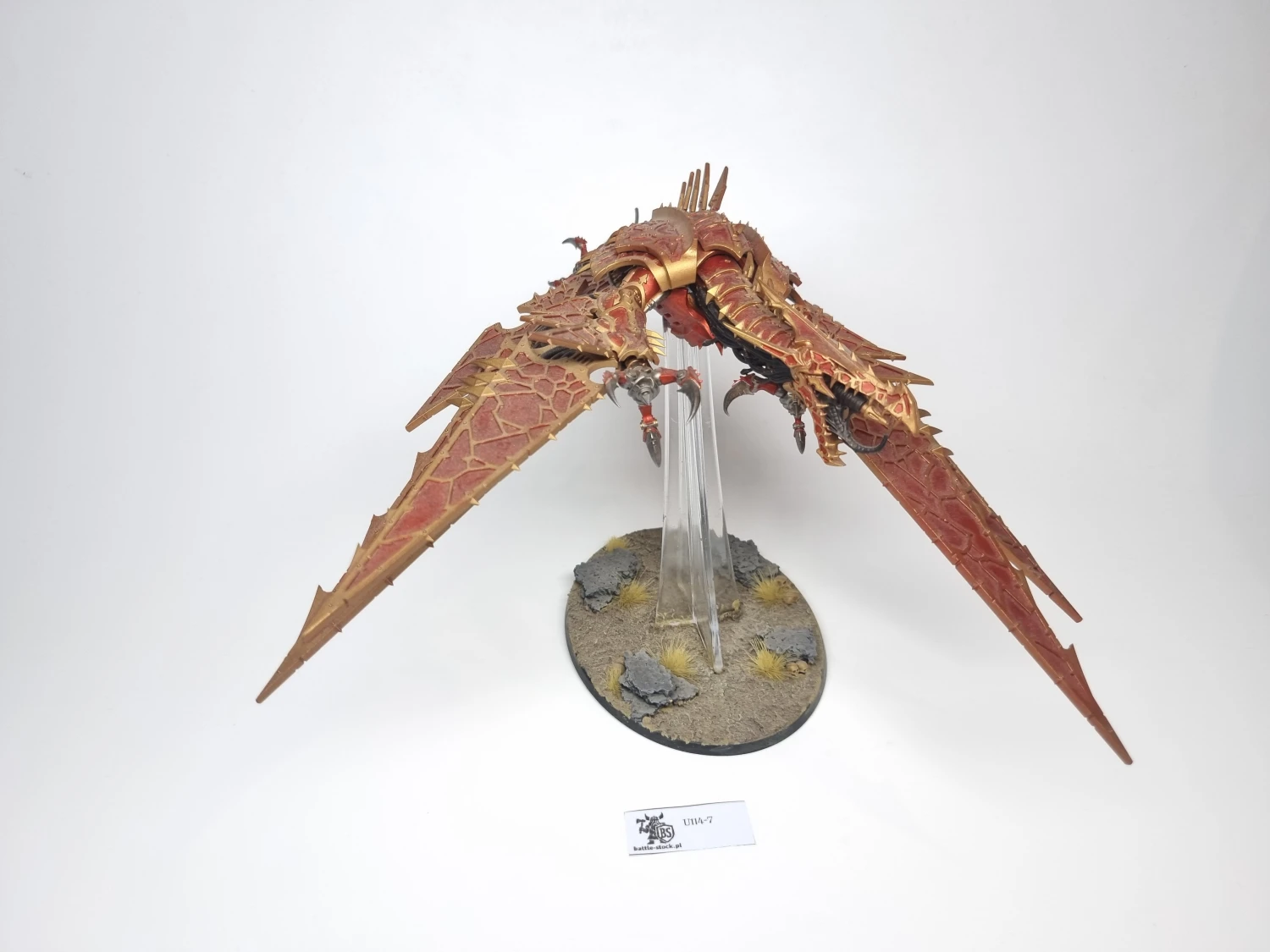 40k helldrake z uszkodzeniami