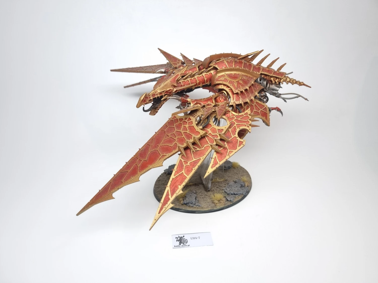 40k helldrake z uszkodzeniami