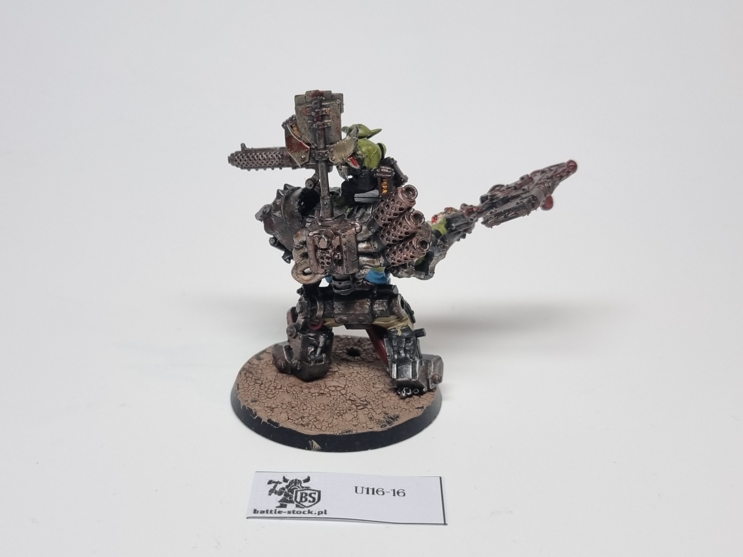 40k warboss in mega armour