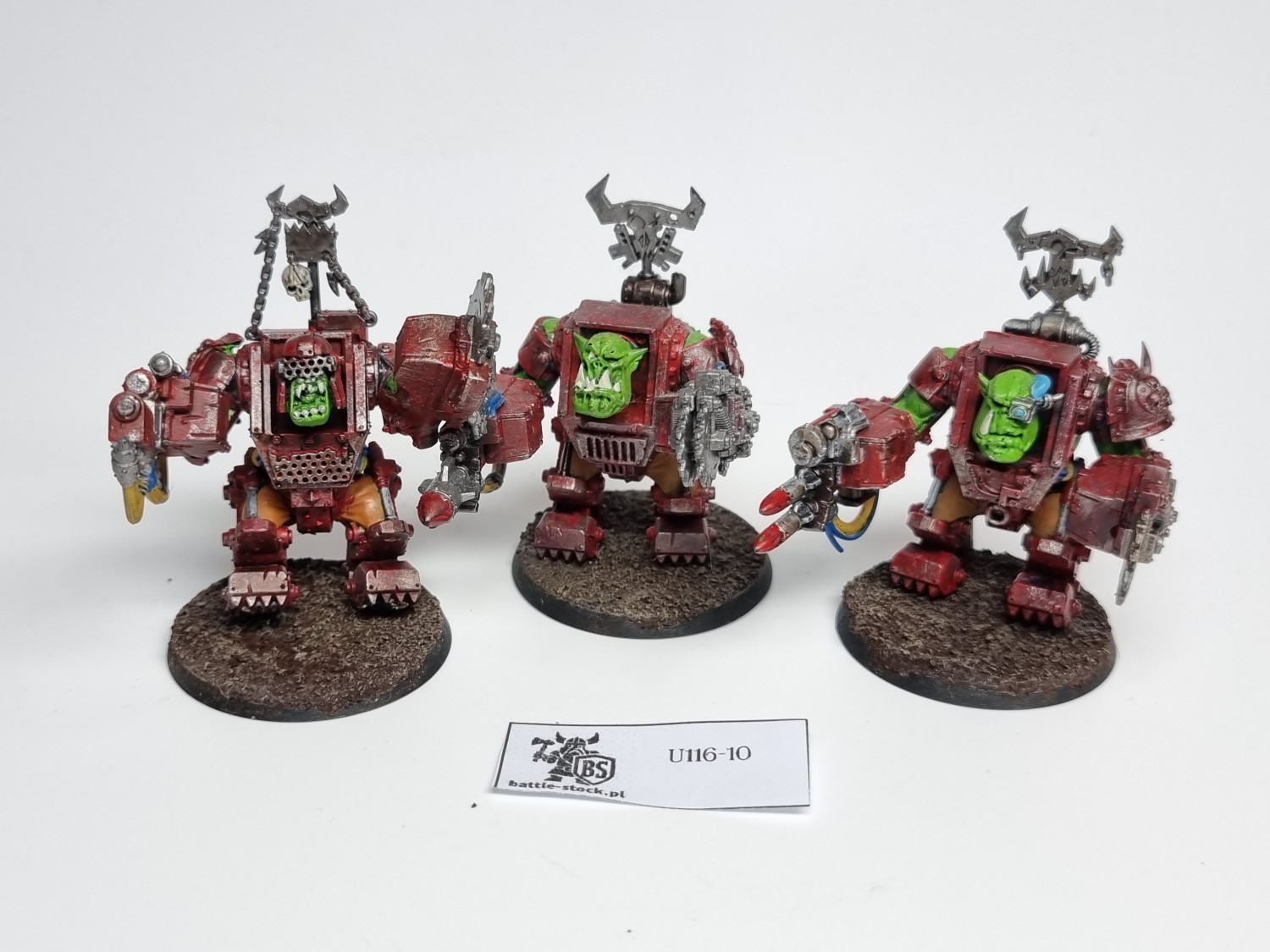 40k big mek in mega armour zestaw