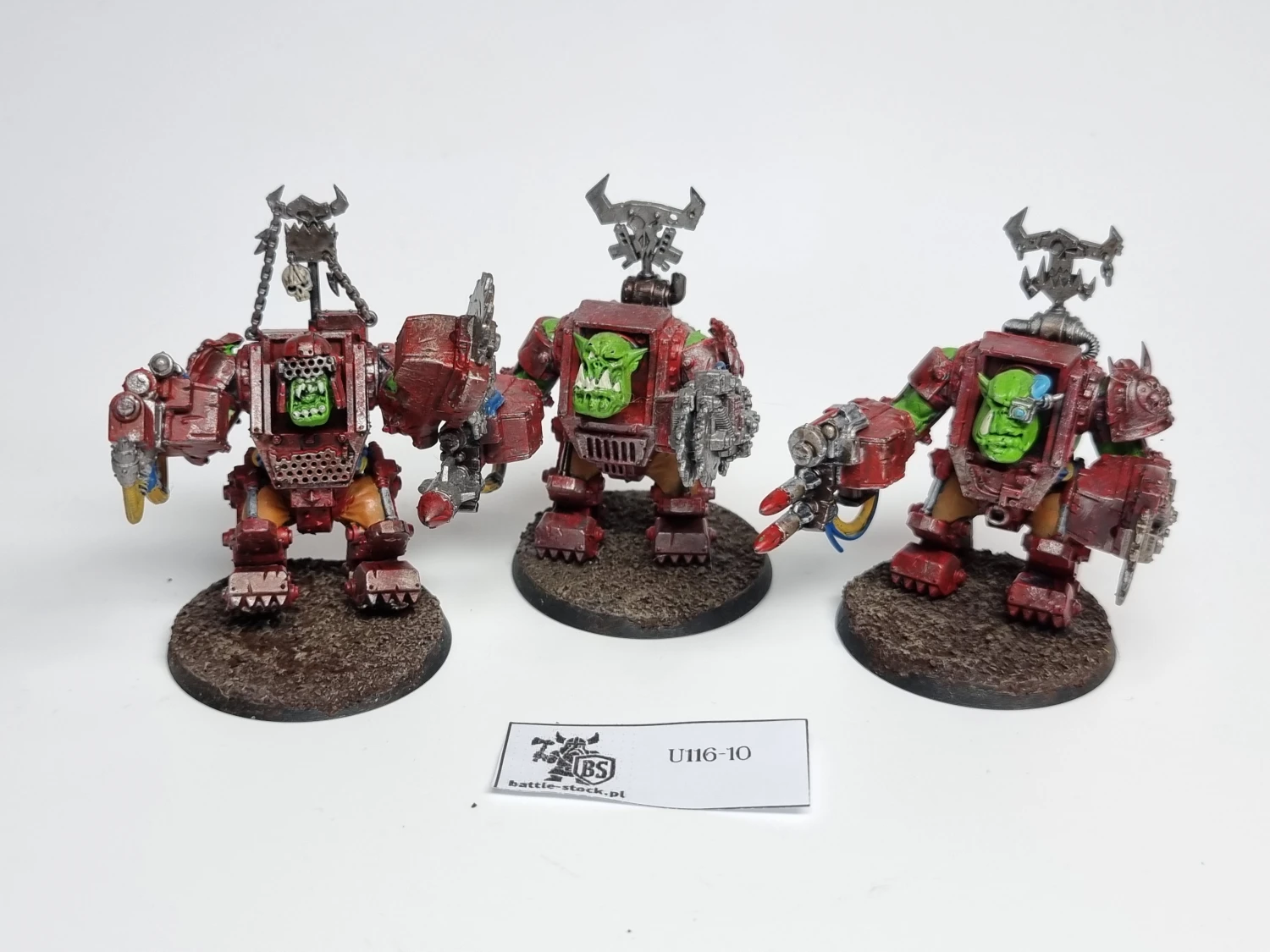 40k big mek in mega armour zestaw