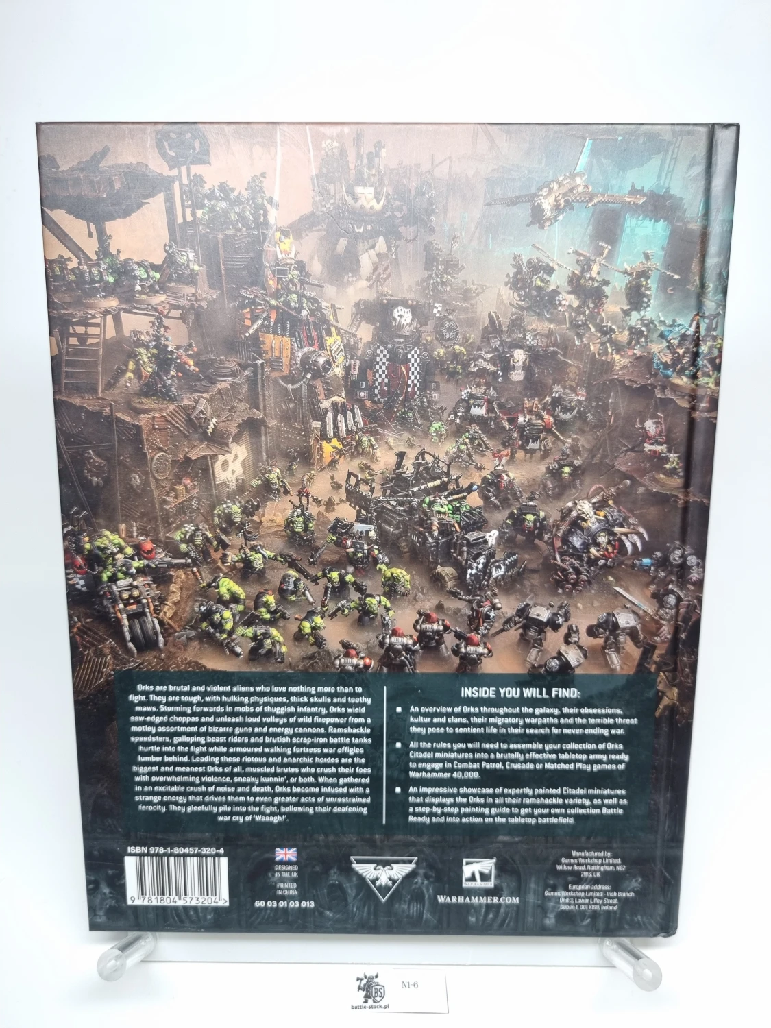 orks 40k codex