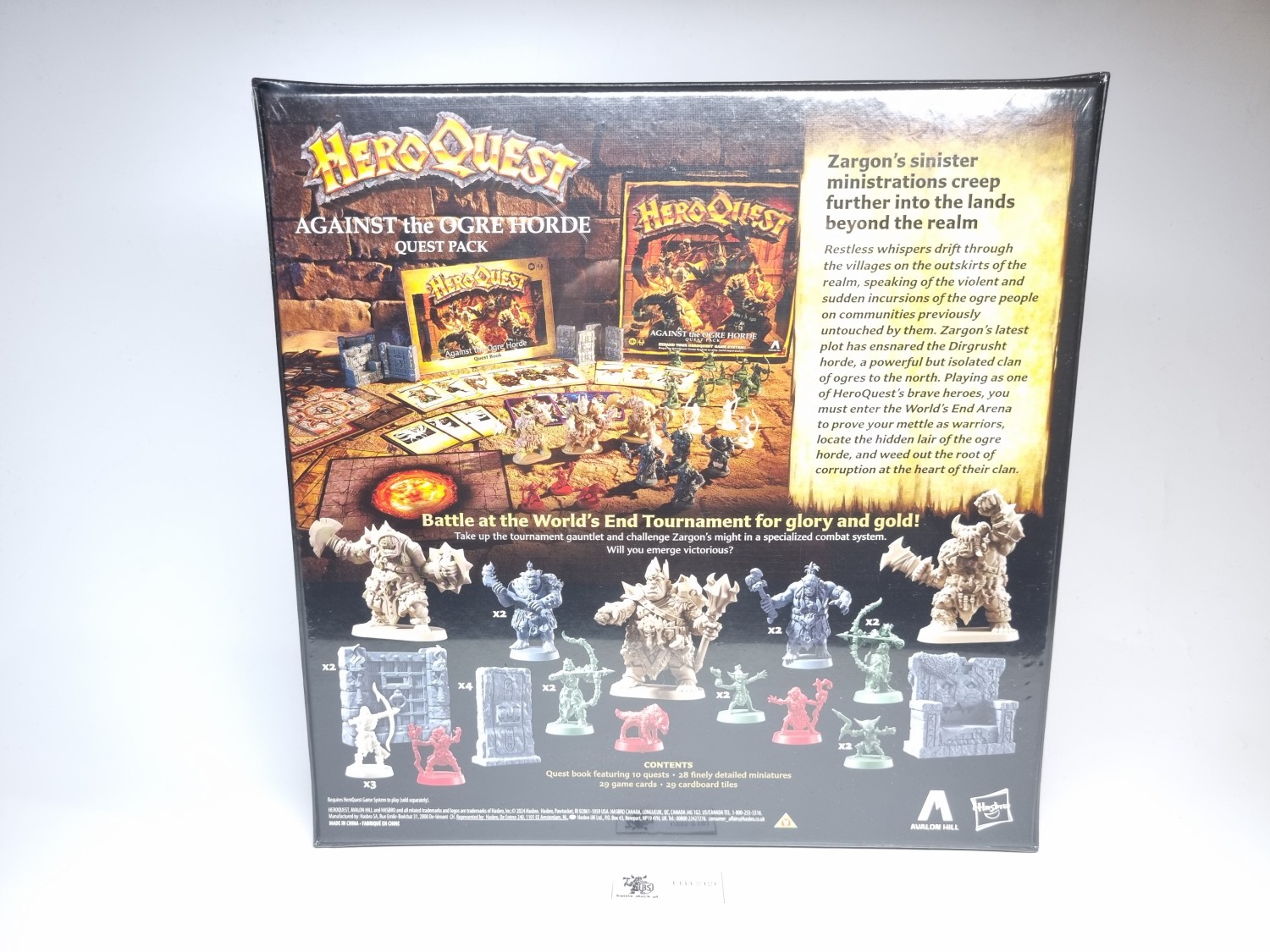 Heroquest against the ogre horde quest pack
