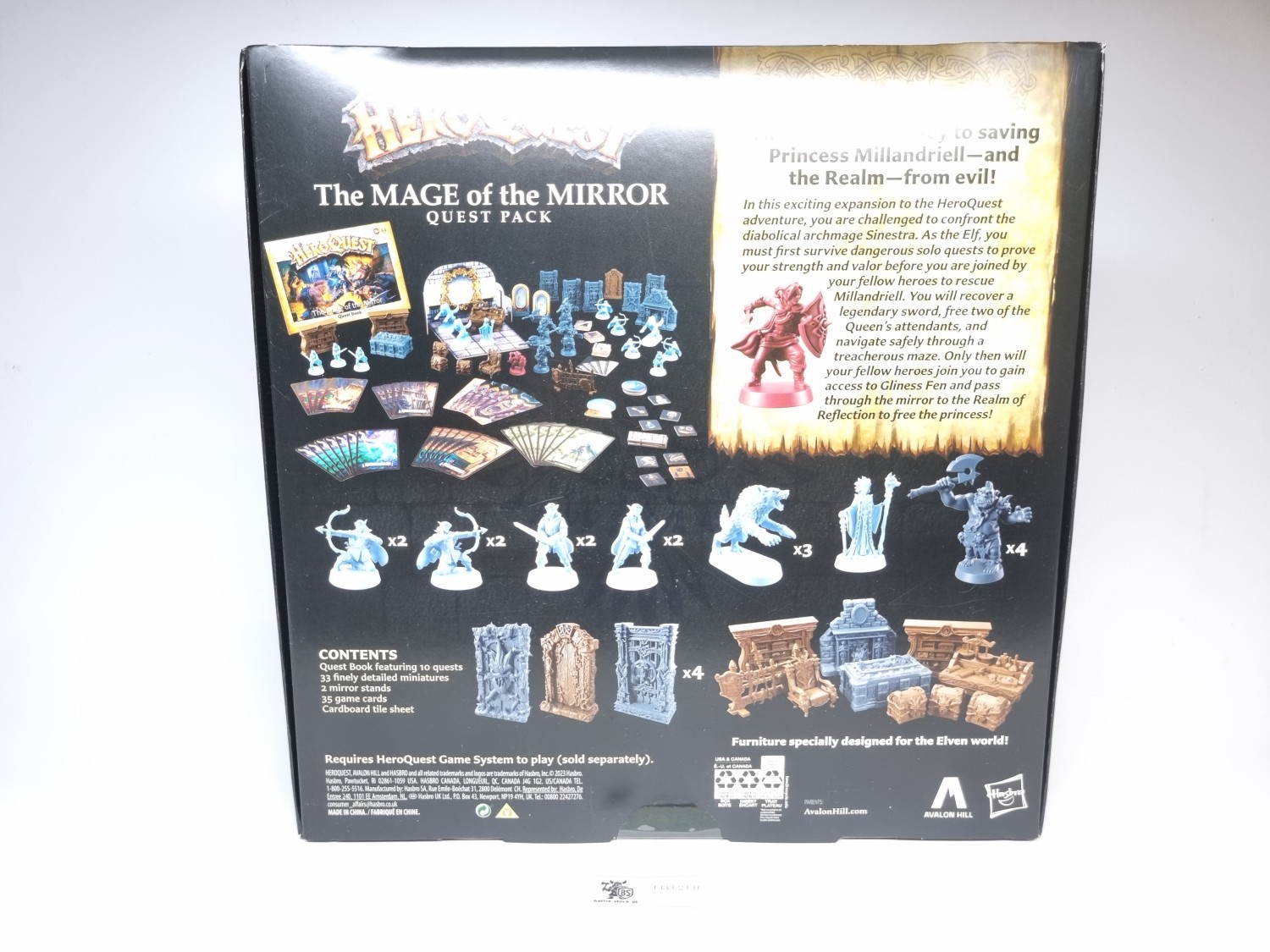 Heroquest the mage of the mirror quest pack