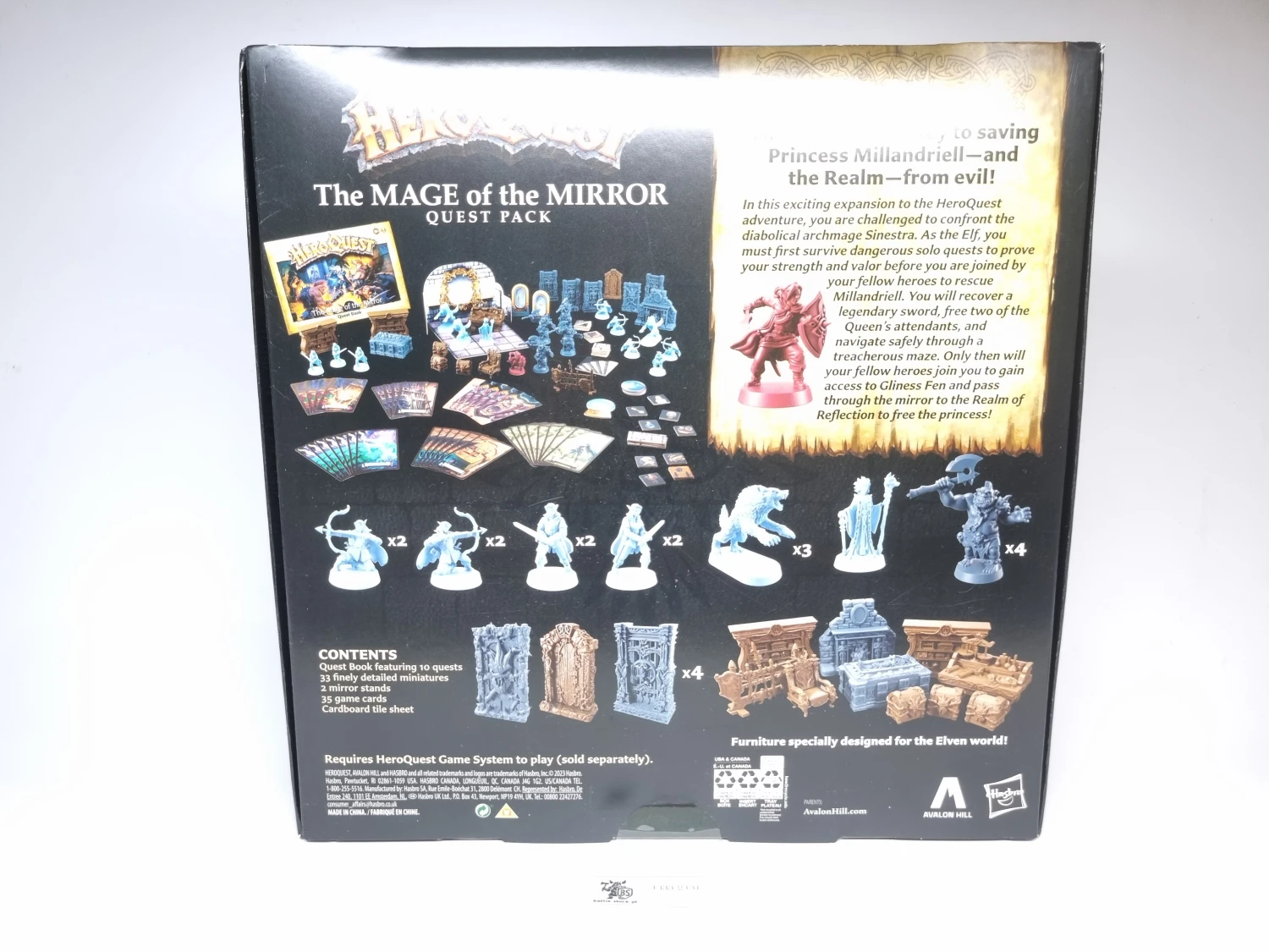 Heroquest the mage of the mirror quest pack