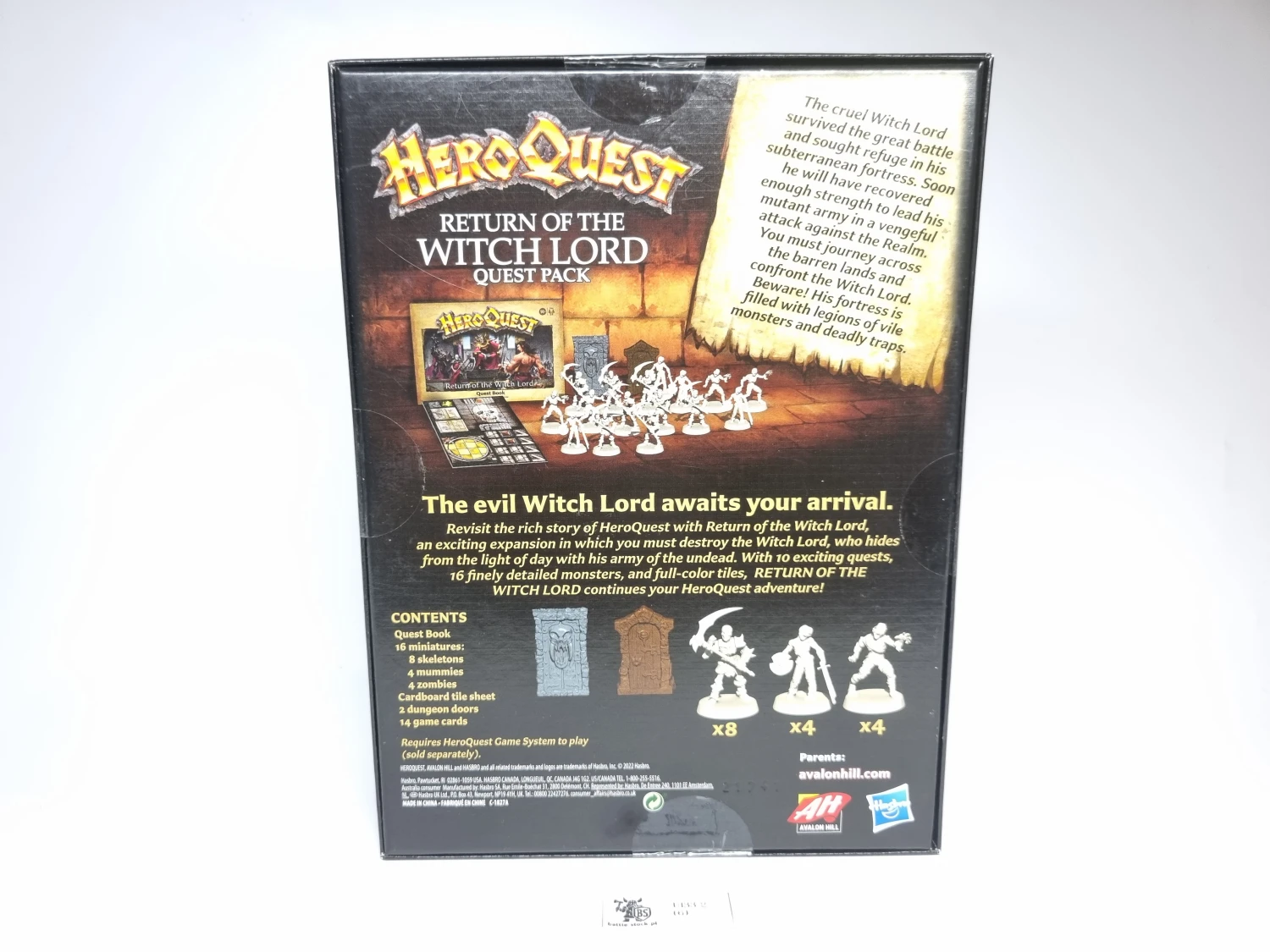 Heroquest return of the witch lord quest pack