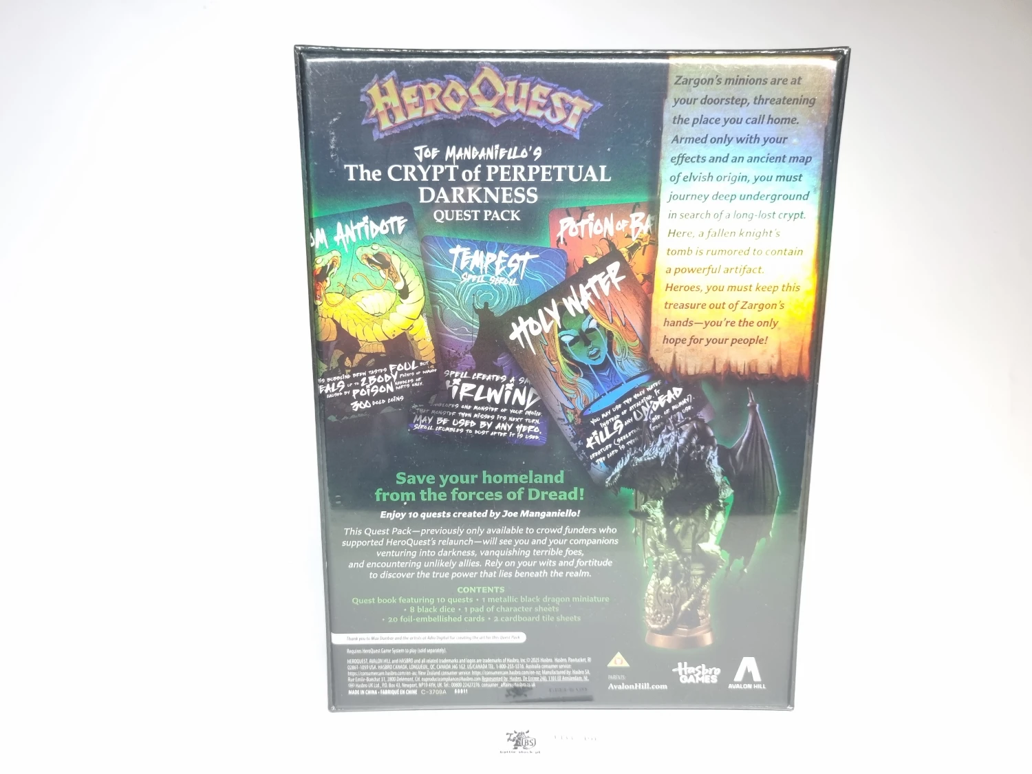 Heroquest the crypt of perpetual darkness quest pack