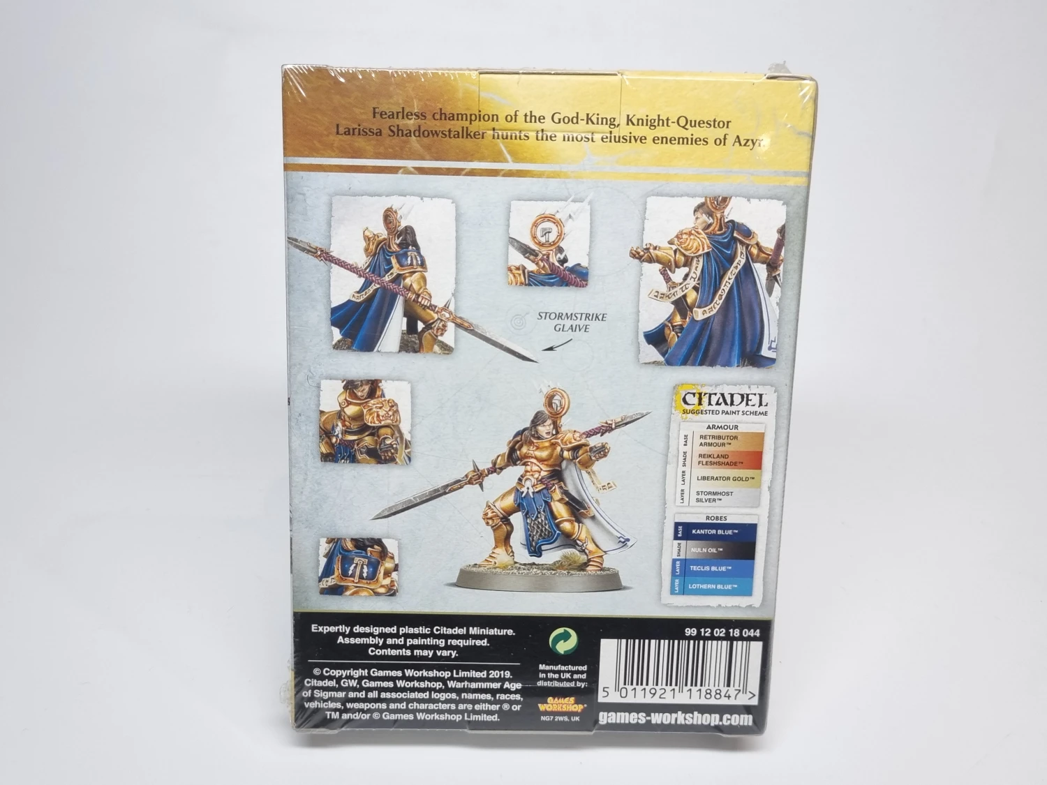 AoS store anniversary miniature knight questor larissa shadowstalker