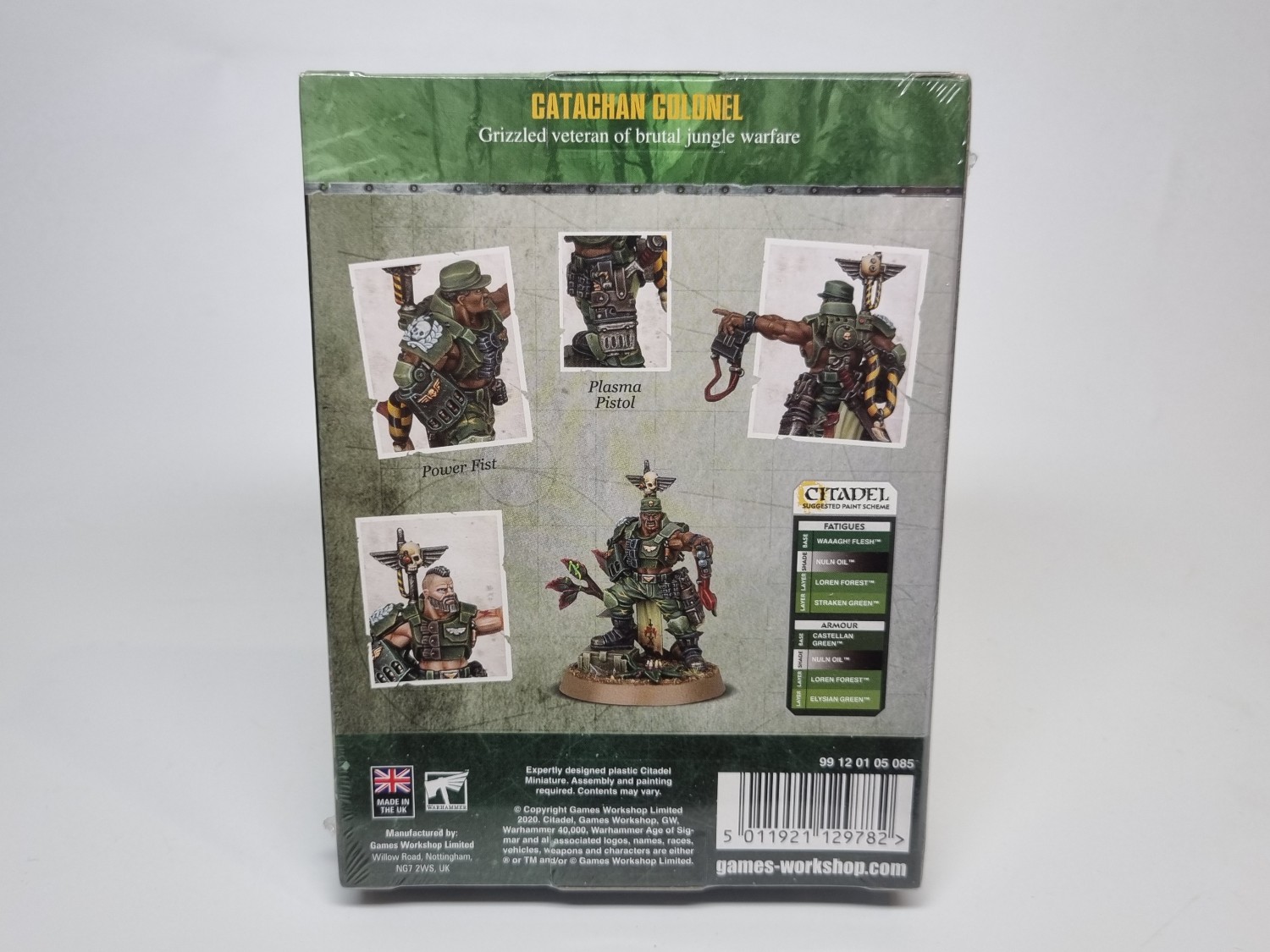 40k store anniversary miniature catachan colonel