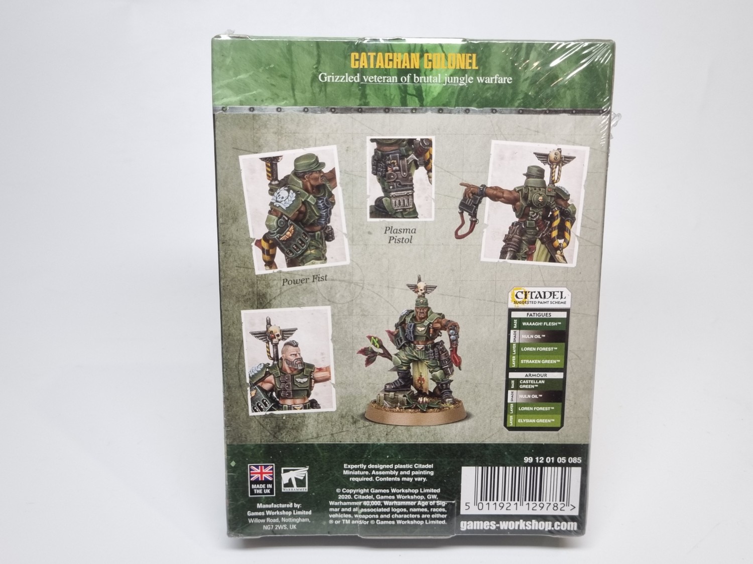 40k store anniversary miniature catachan colonel