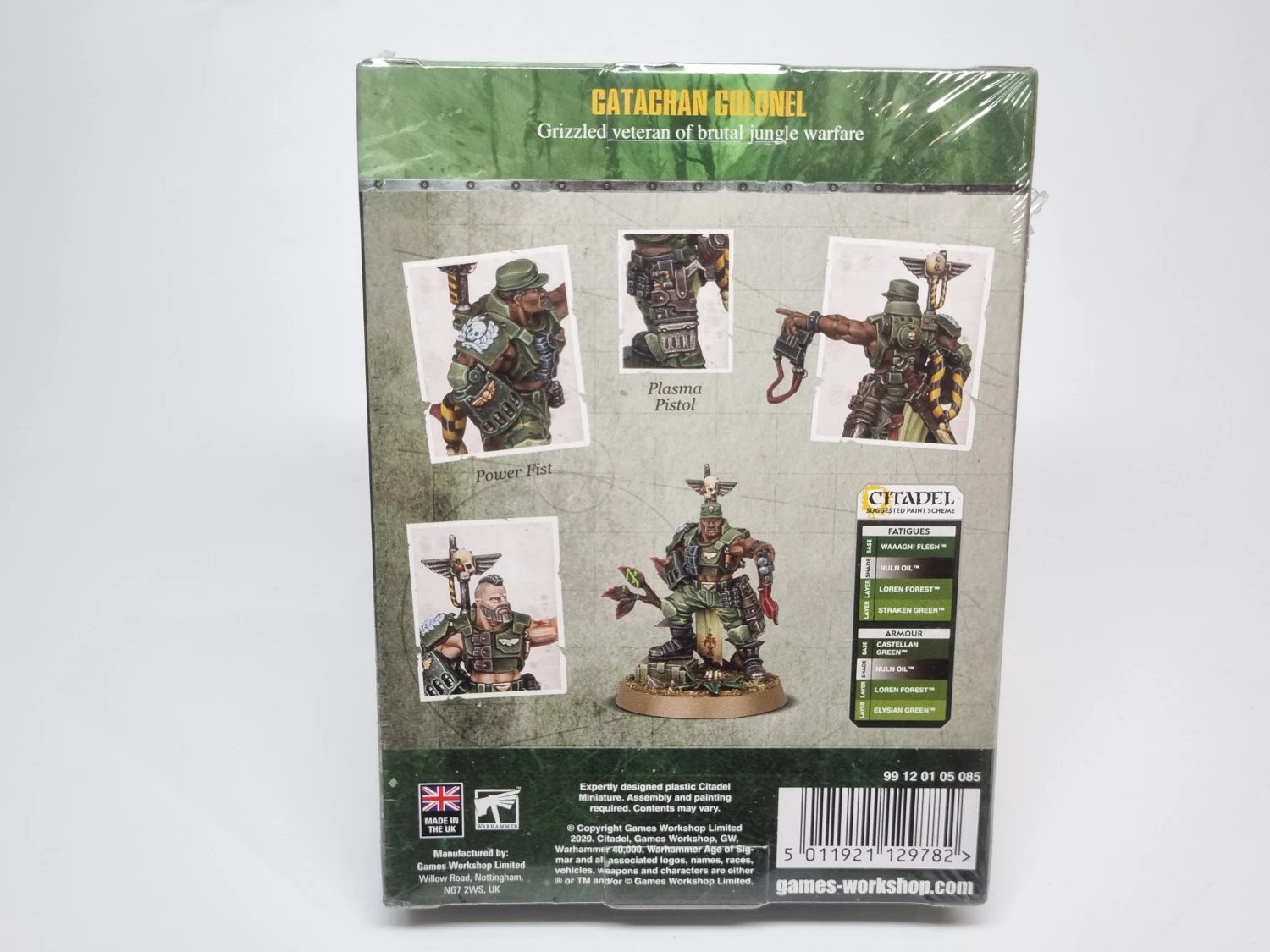 40k store anniversary miniature catachan colonel