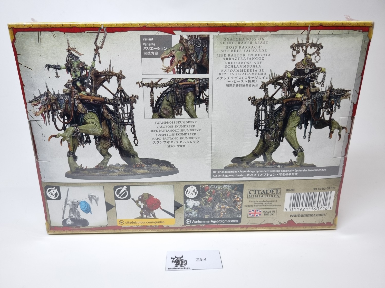 orruk warclans swampboss skumbrekk