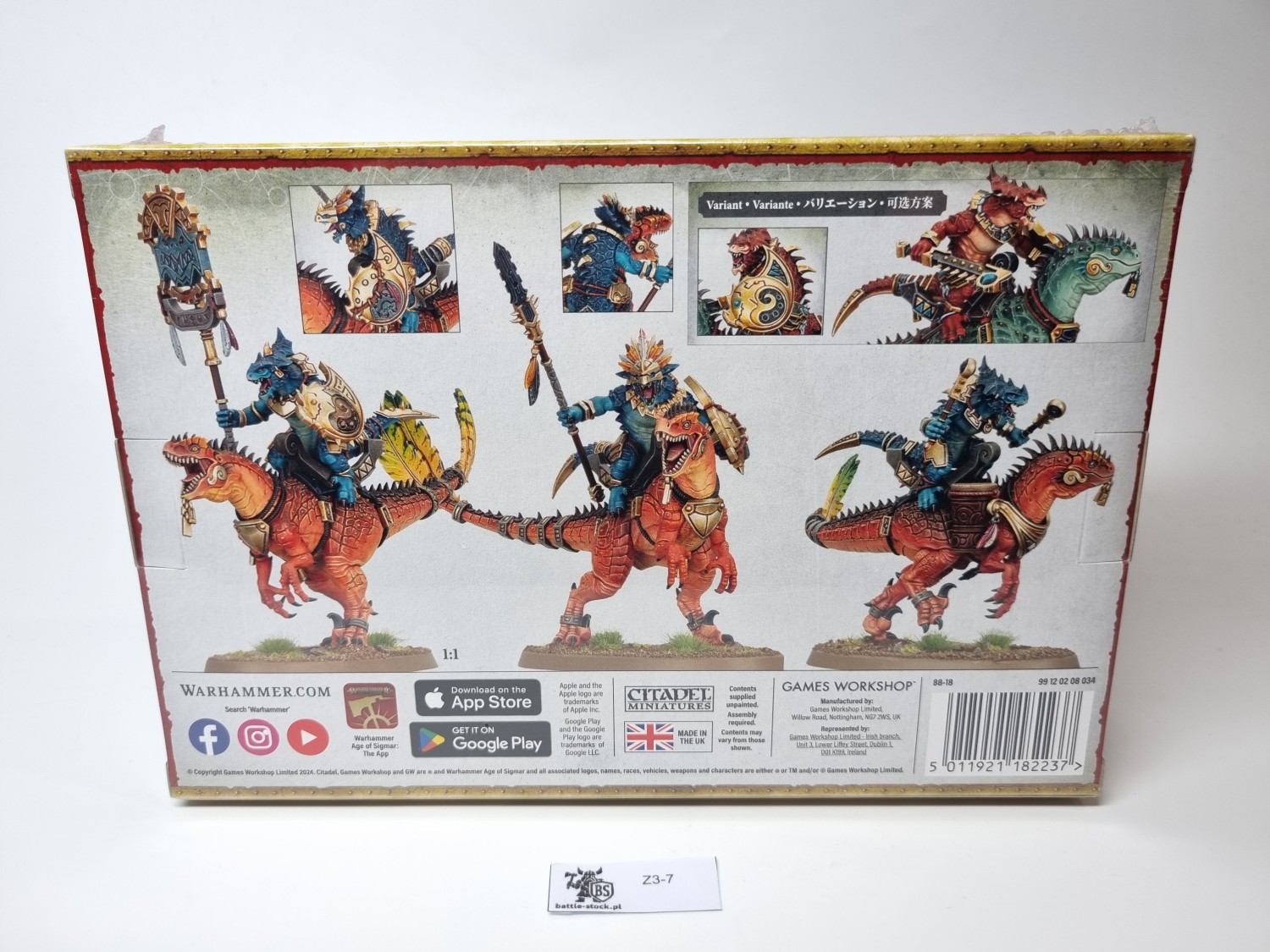 seraphon aggradon lancers