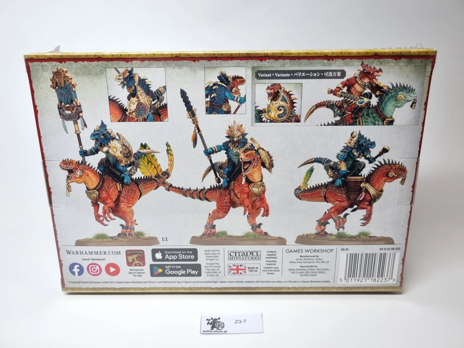 seraphon aggradon lancers