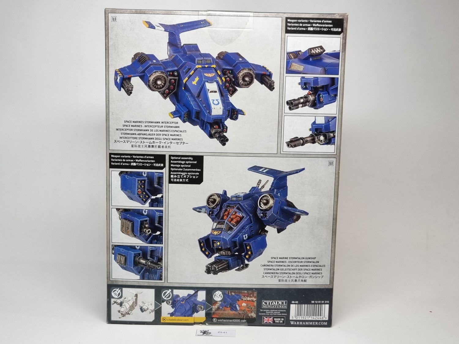 Space marines stormhawk interceptor