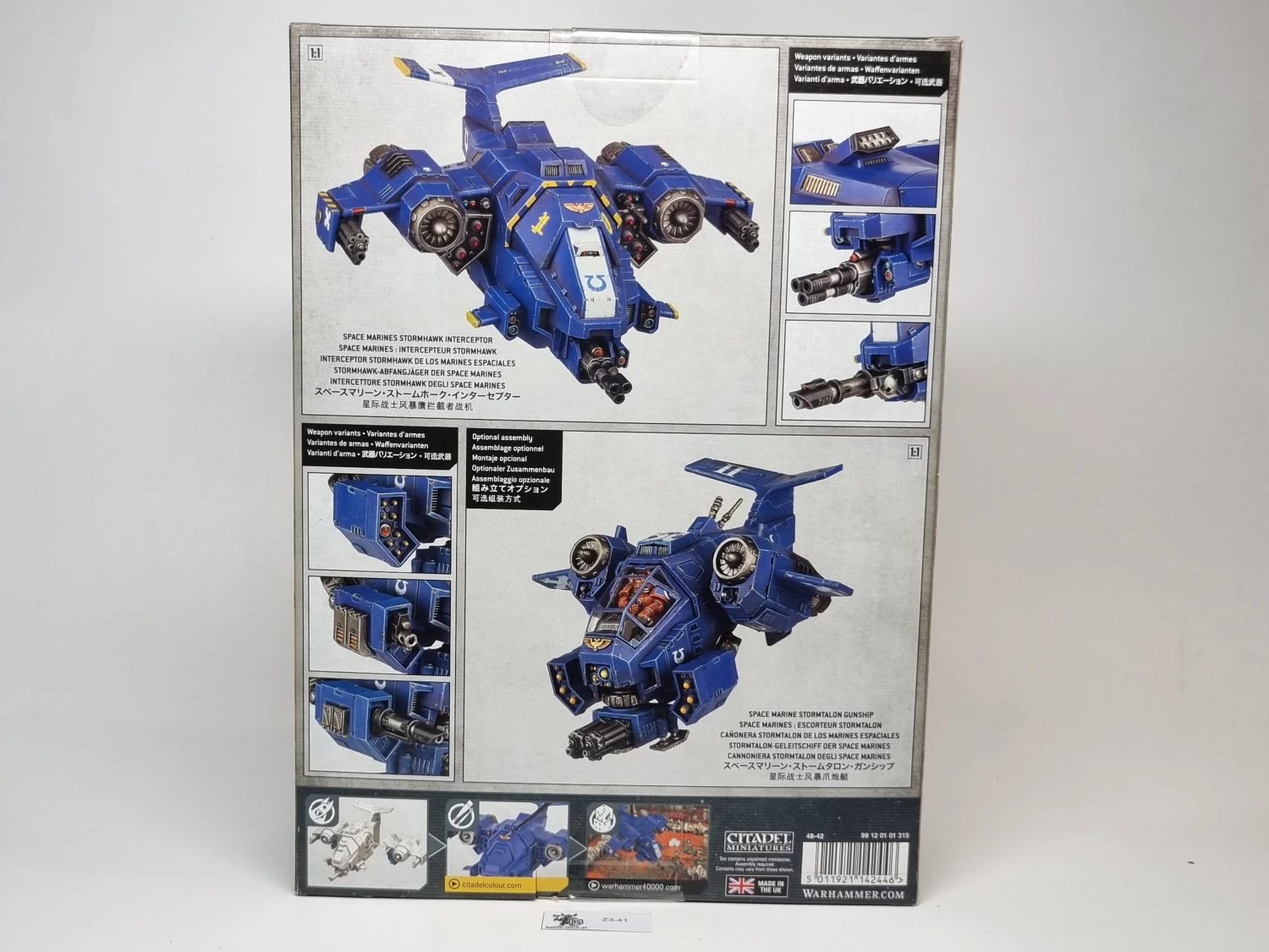 Space marines stormhawk interceptor