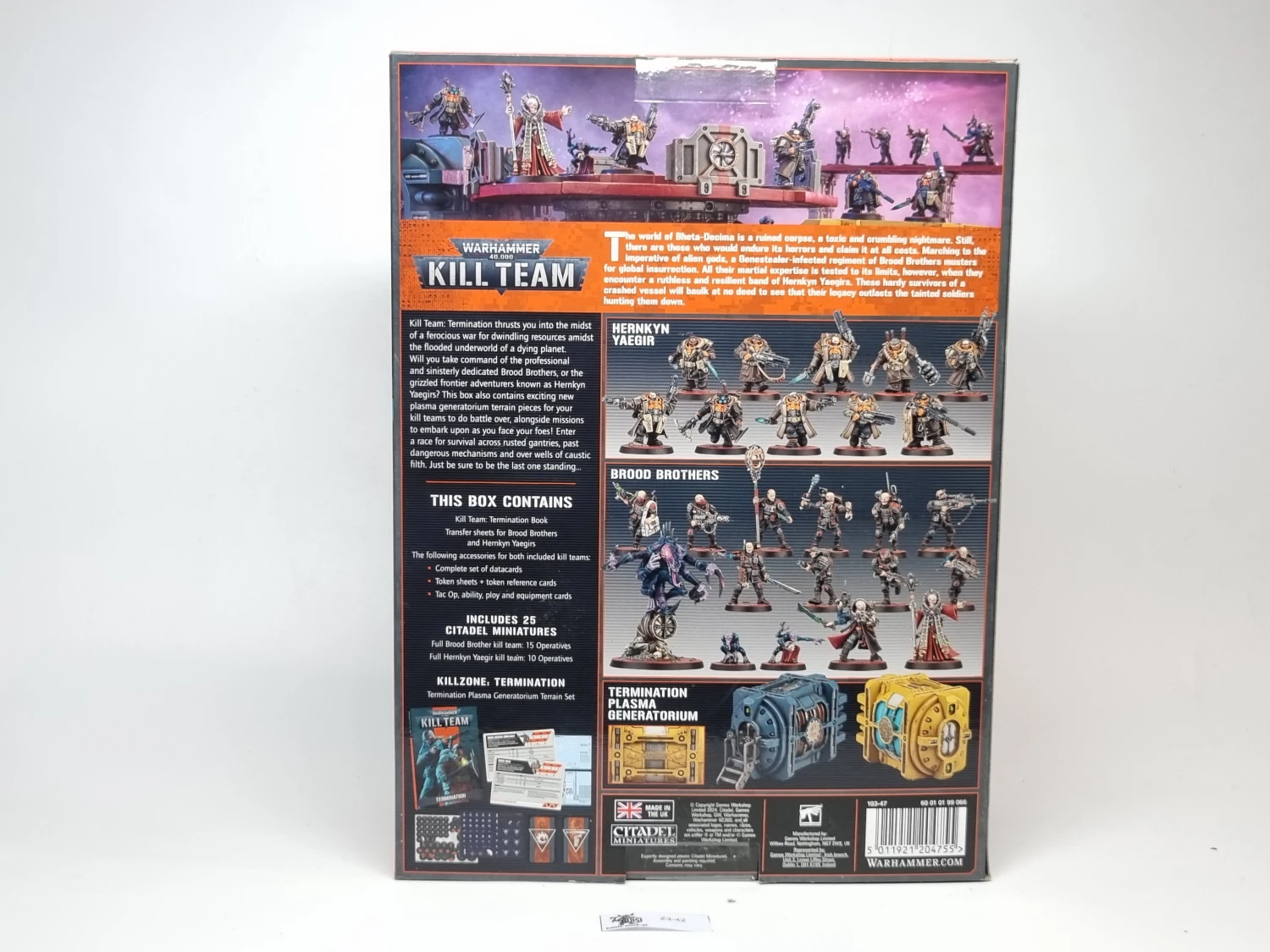 kill team termination