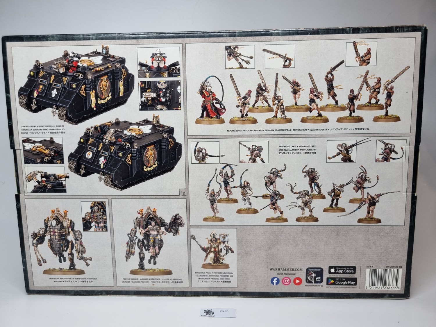 Adepta sororitas Penitent crusader host