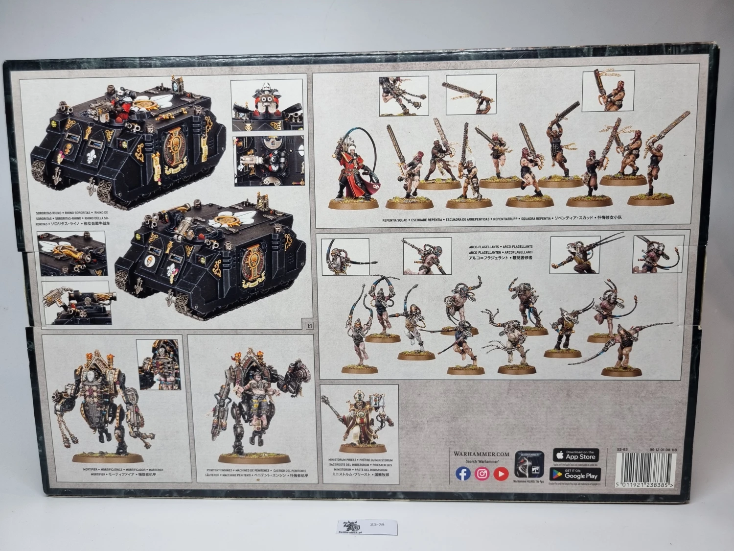 Adepta sororitas Penitent crusader host