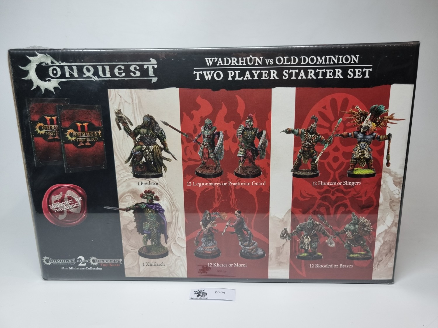 Conquest Wadrhun vs old dominion two player starter set
