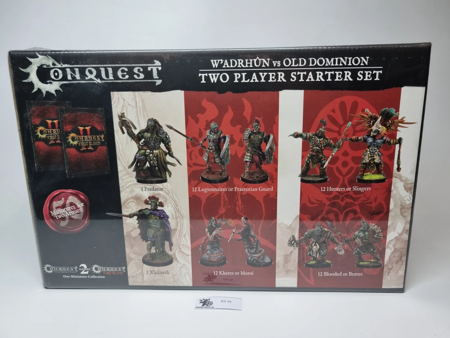 Conquest Wadrhun vs old dominion two player starter set