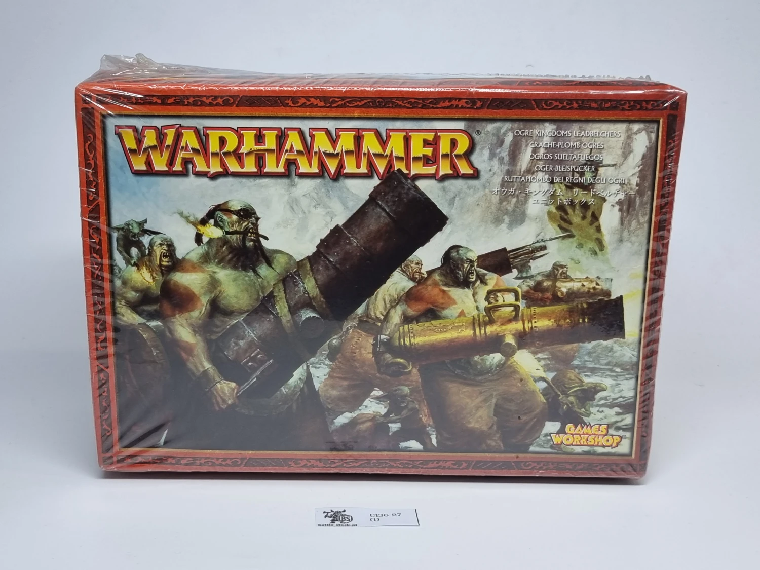 WFB ogre kingdom leadbelchers