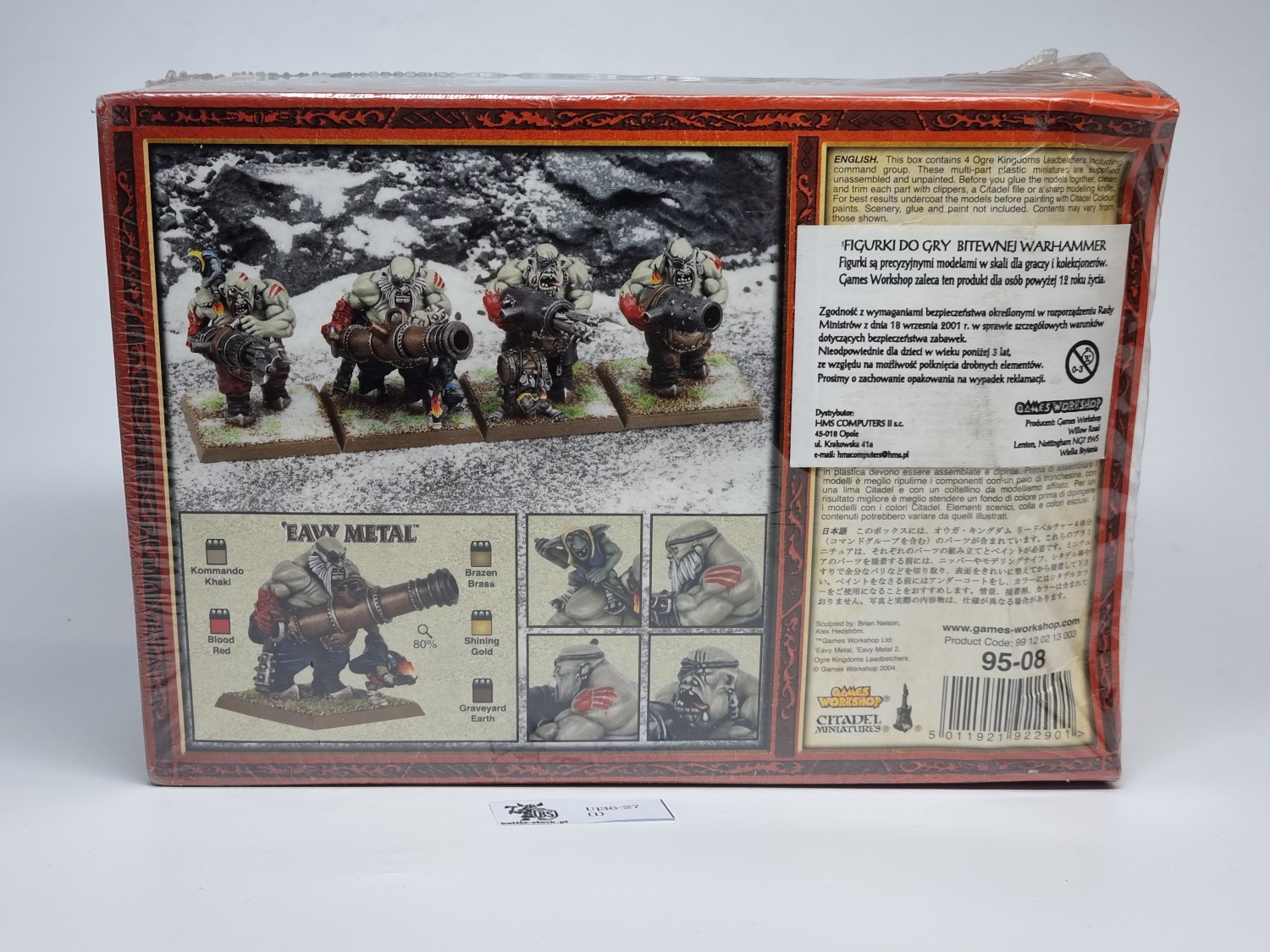 WFB ogre kingdom leadbelchers