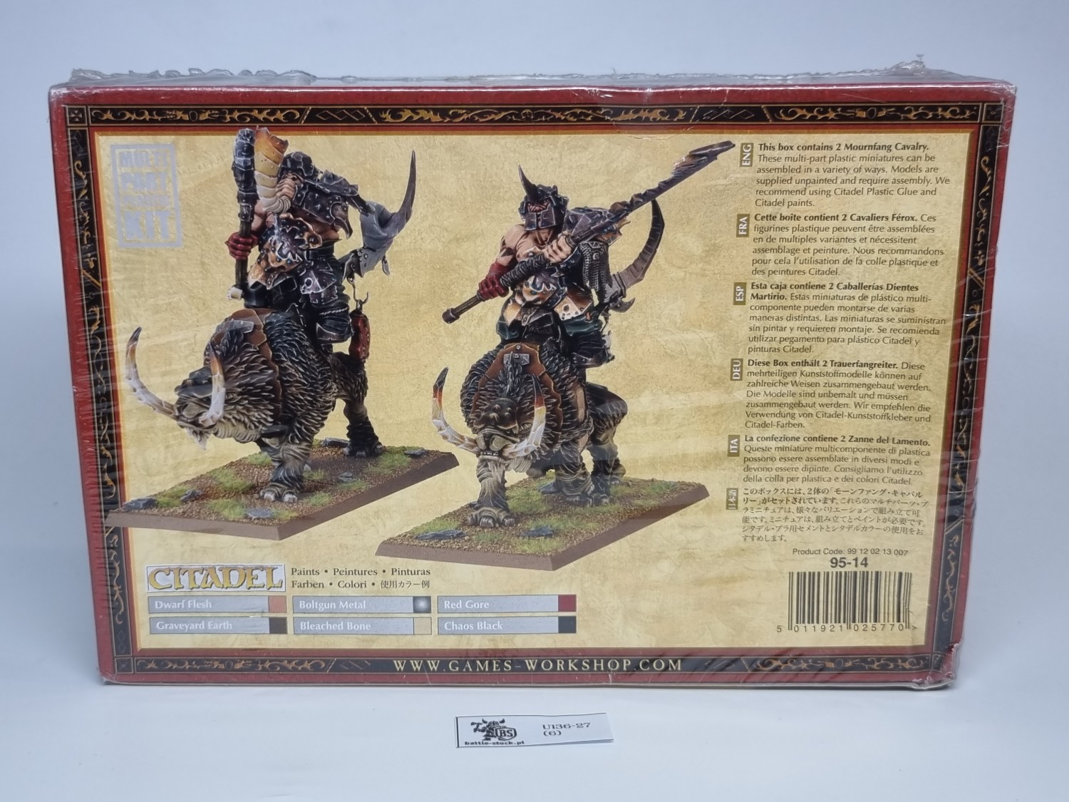 WFB mournfang cavarly
