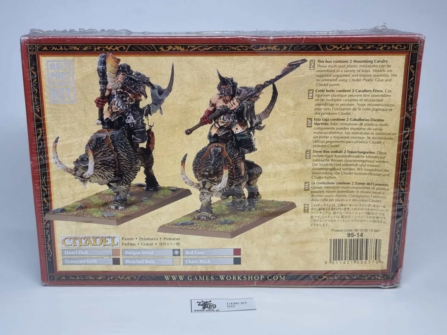 WFB mournfang cavarly