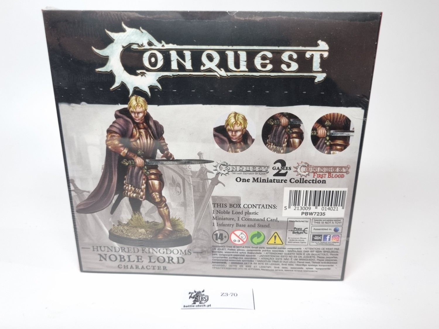 Conquest hundred kingdoms noble lord character