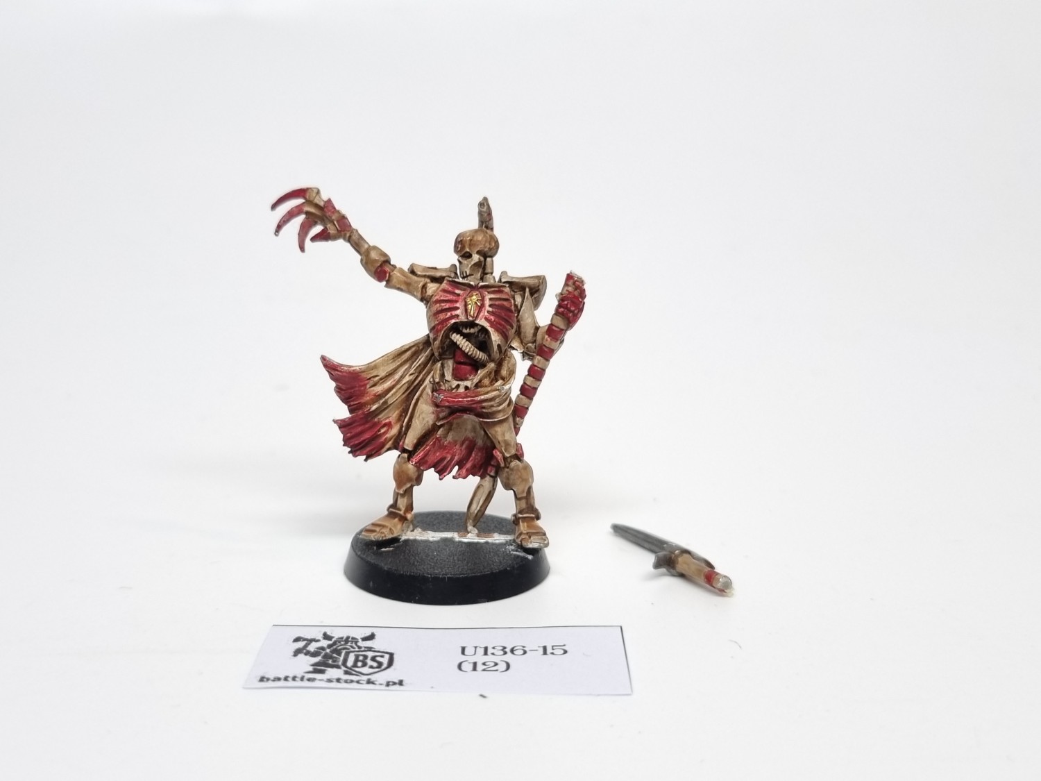 40k necron lord metal uszkodzony
