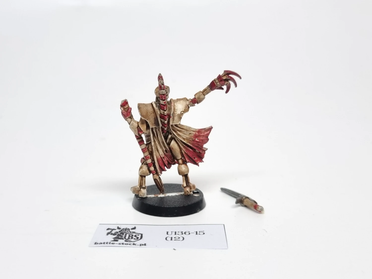 40k necron lord metal uszkodzony