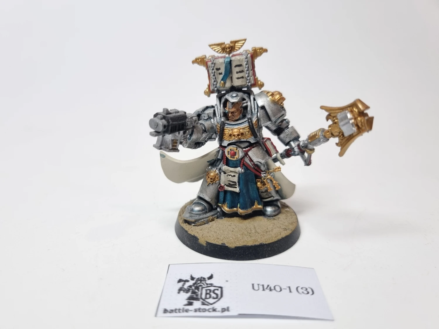 40k Librarian in terminator armour