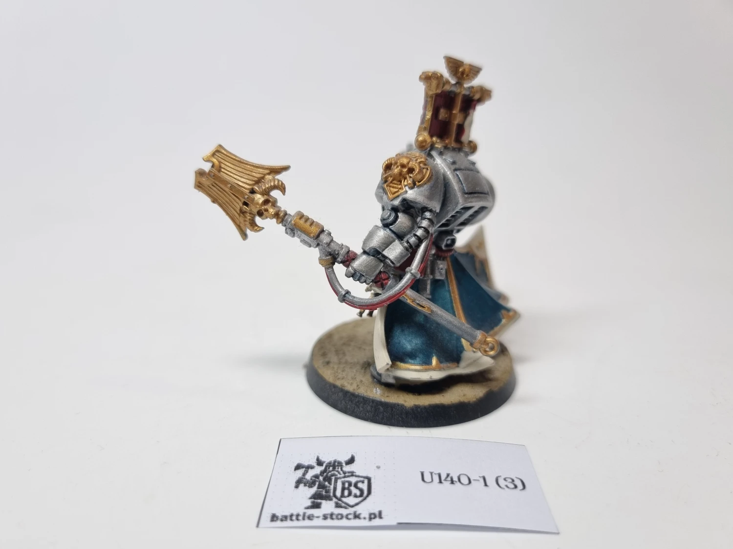 40k Librarian in terminator armour