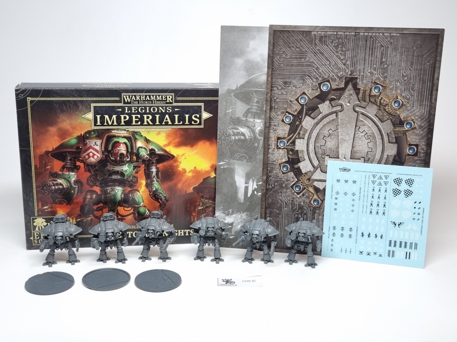 40k Legions Imperialis questoris knights (6 modeli) epic scale
