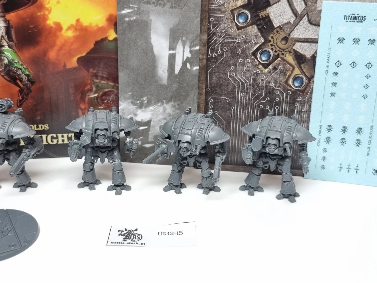 40k Legions Imperialis questoris knights (6 modeli) epic scale
