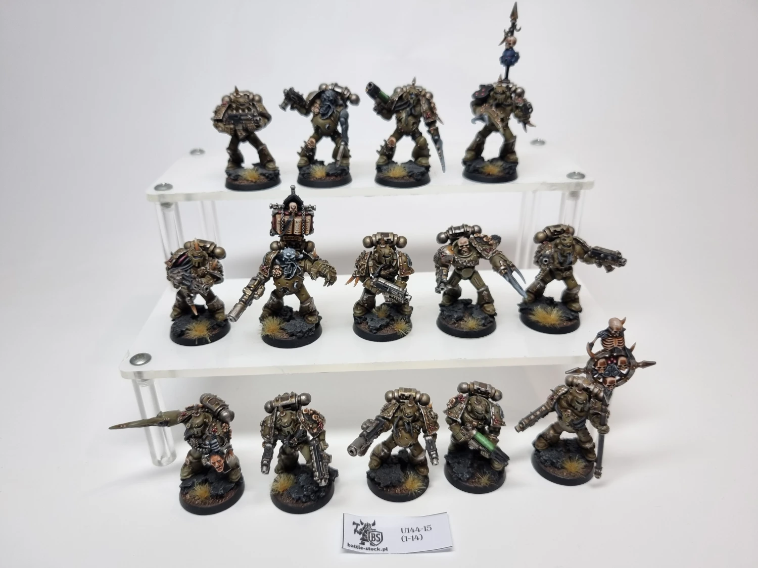 40k Plague Marines (elementy forgeworld)