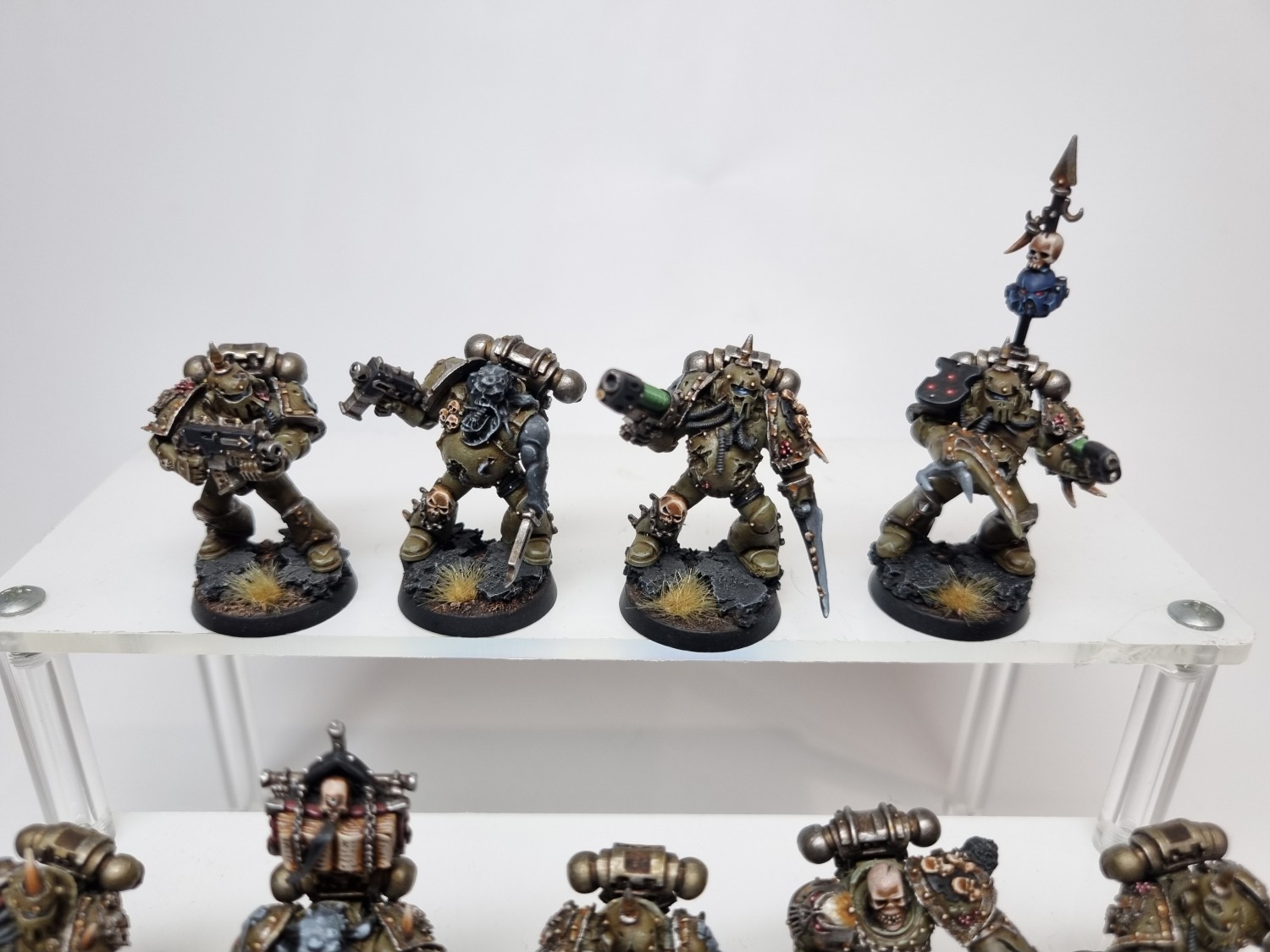 40k Plague Marines (elementy forgeworld)