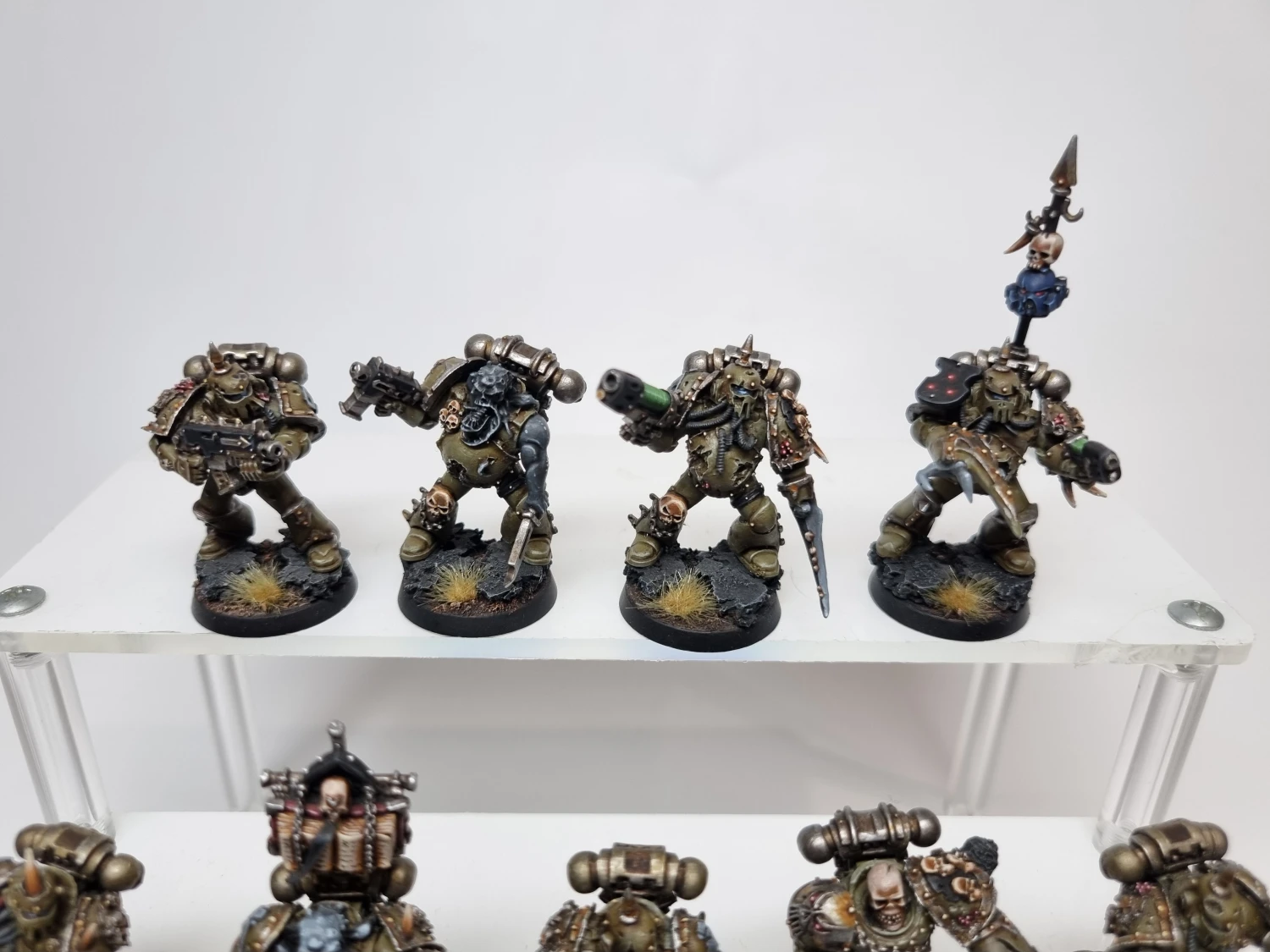 40k Plague Marines (elementy forgeworld)