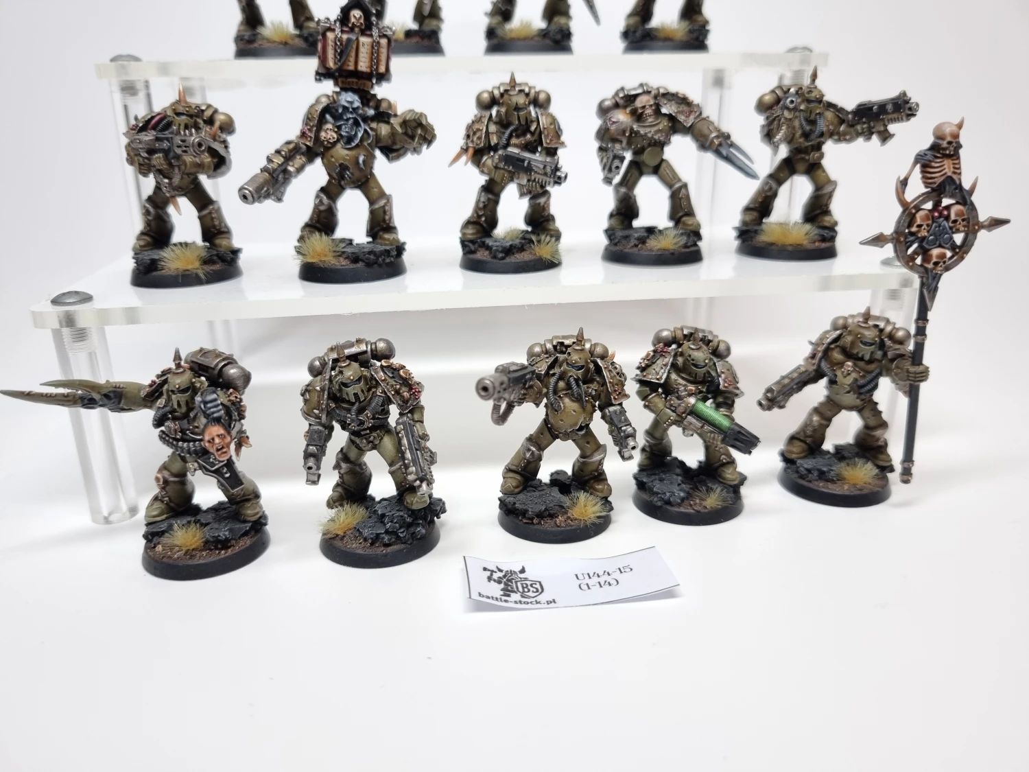 40k Plague Marines (elementy forgeworld)