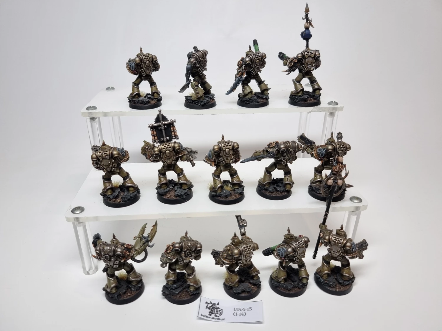 40k Plague Marines (elementy forgeworld)