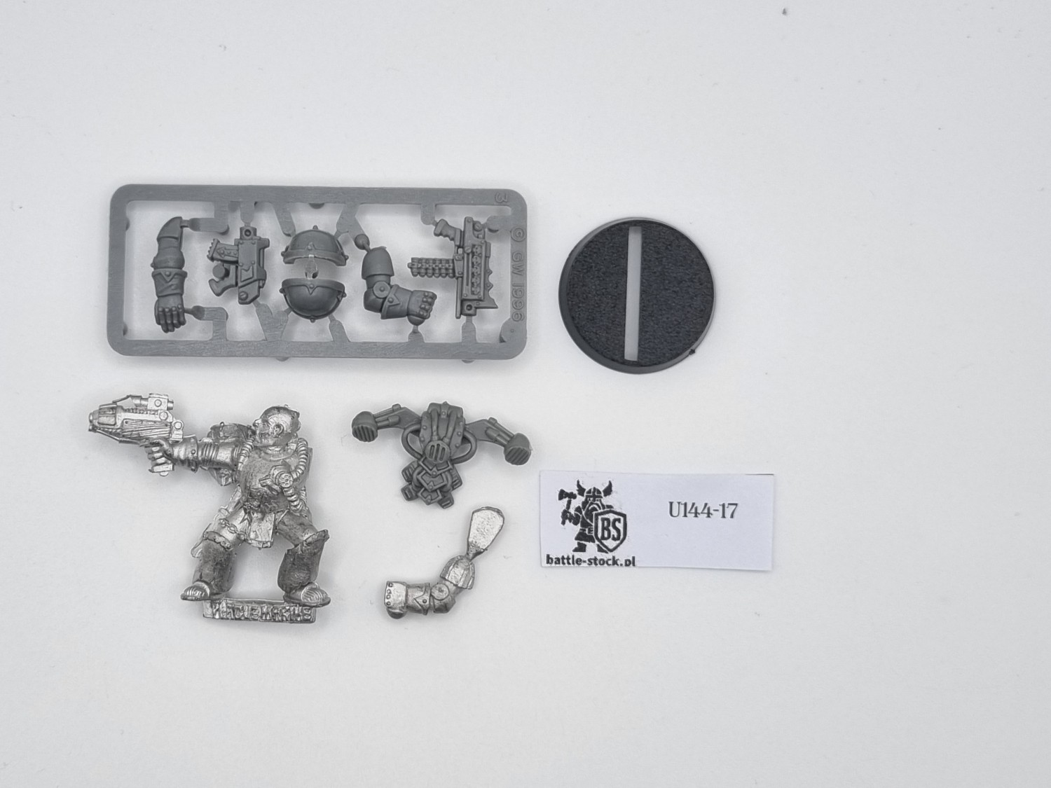 40k Plague Marine metal