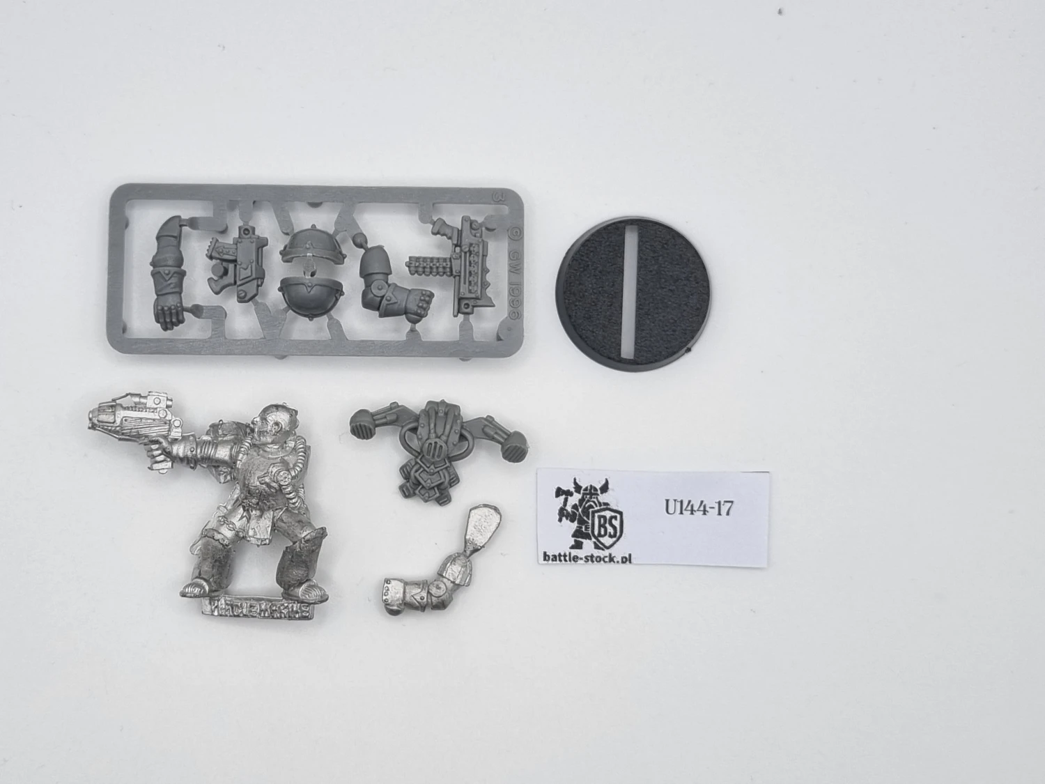 40k Plague Marine metal