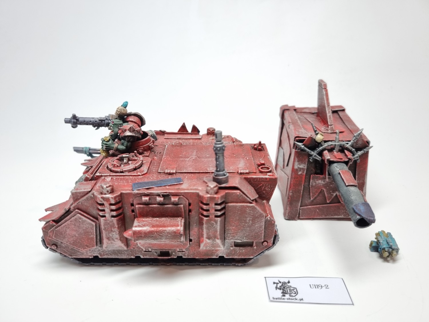 looted rhino