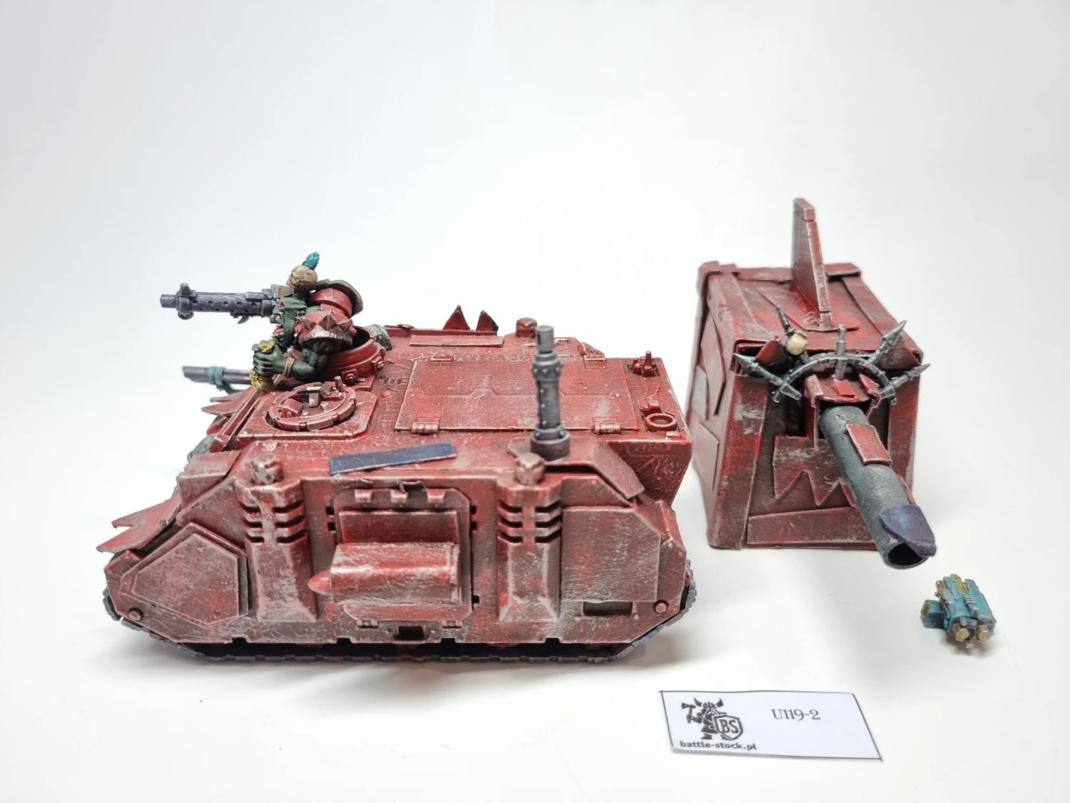 looted rhino