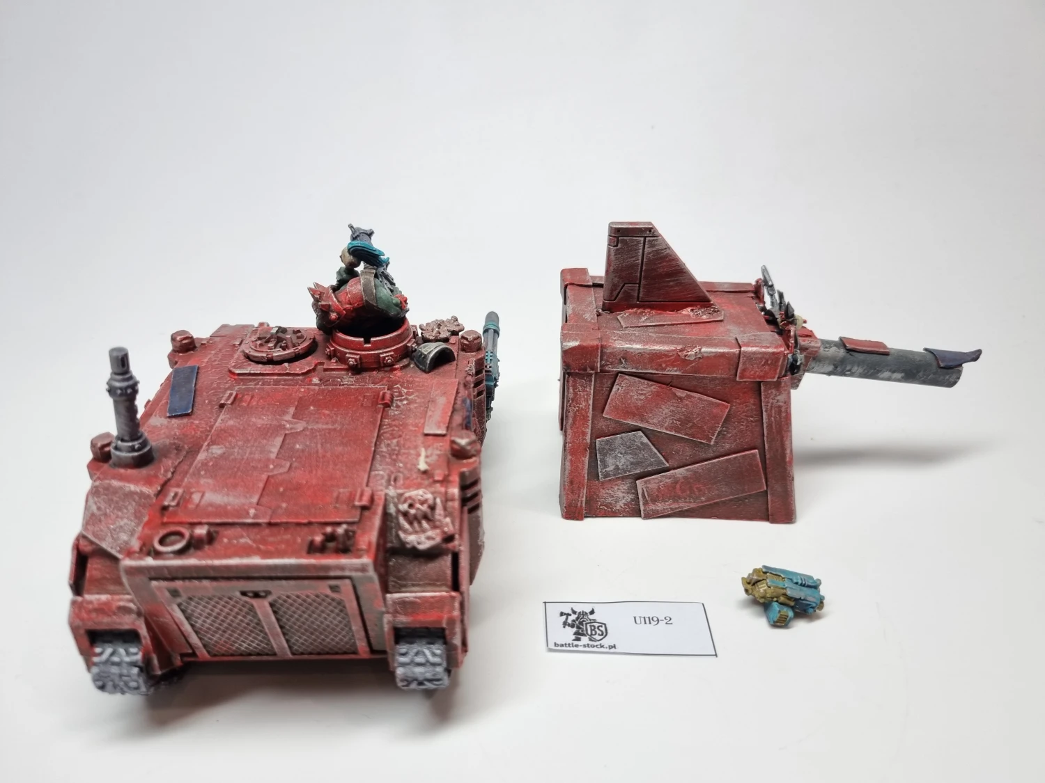 looted rhino