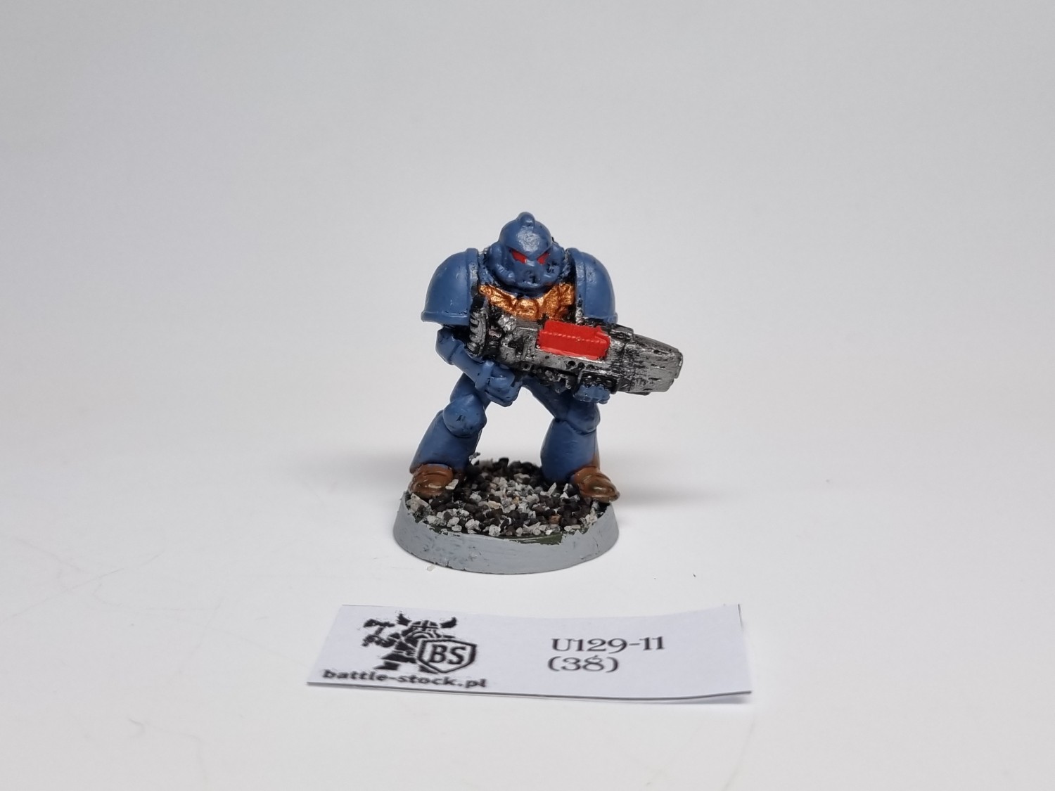 space marine with plasma metal 2nd
